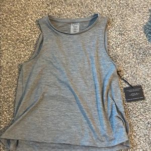 Open back workout tank